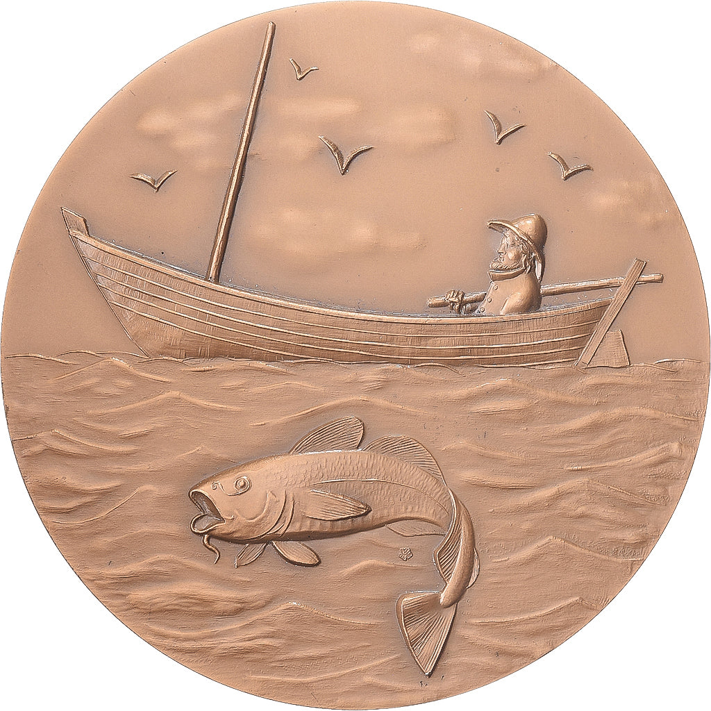 Frankrijk, Medaille, Saint-Pierre et Miquelon, 1980, Bronzen, UNC-