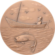 France, Medal, Saint-Pierre et Miquelon, 1980, Bronze, MS(63)