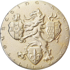 France, Medal, Chambre de Commerce de Lille, Roubaix et Tourcoing, 1973, Silver