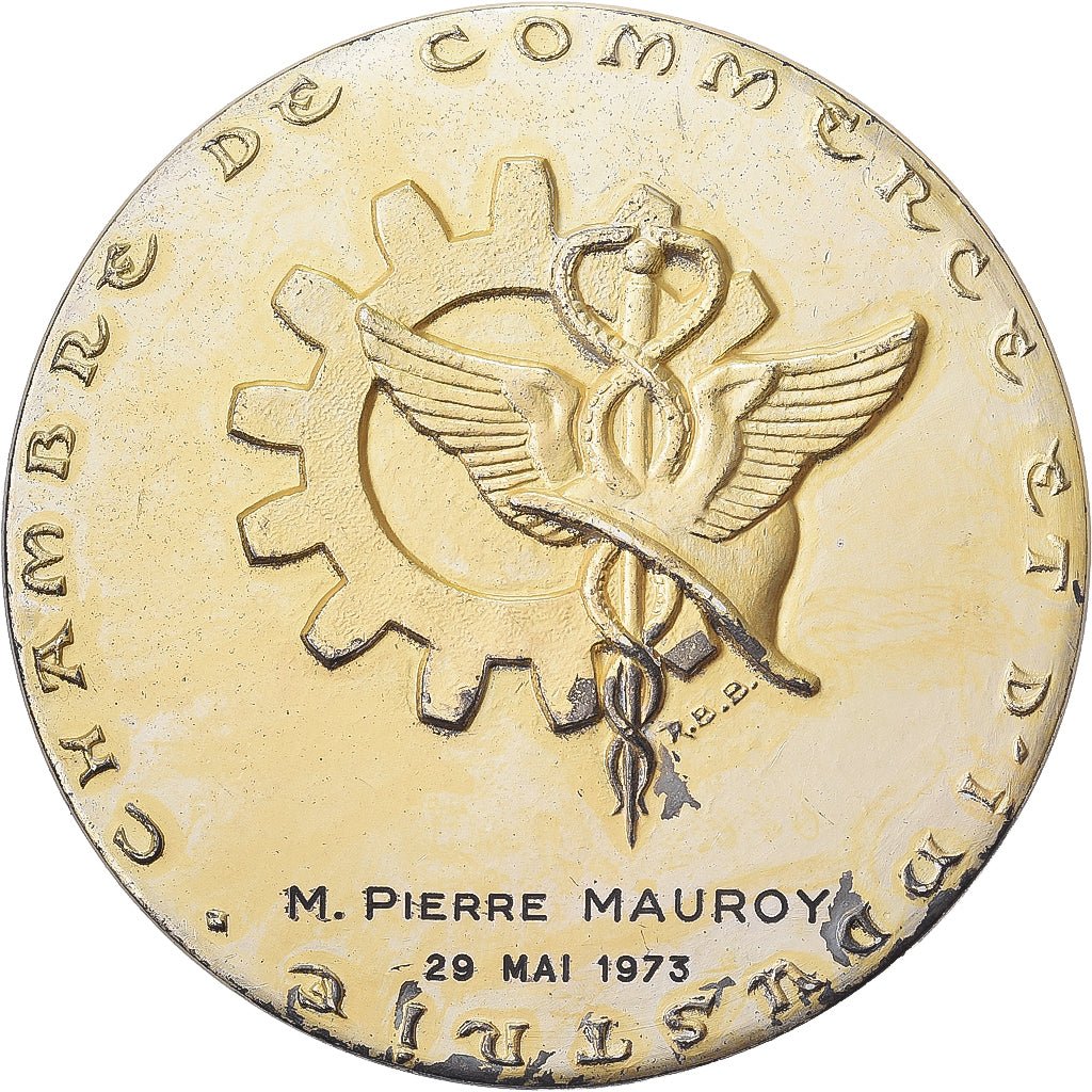 France, Médaille, Chambre de Commerce de Lille, Roubaix et Tourcoing, 1973
