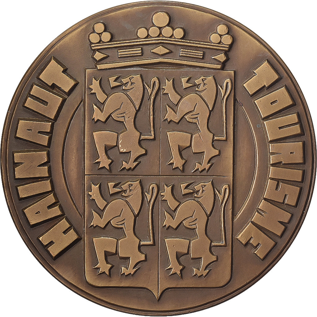 Frankrijk, Medaille, Hainaut Tourisme, Bronzen, Stievenart, PR