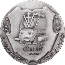 France, Médaille, Union des Cheminots Résistants, Bronze argenté, TTB+