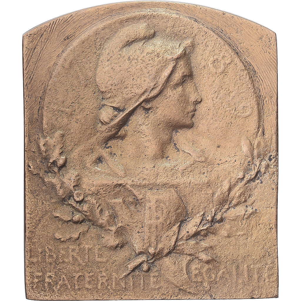 France, Medal, Le Populaire, Quotidien Socialiste, Bronze, EF(40-45)