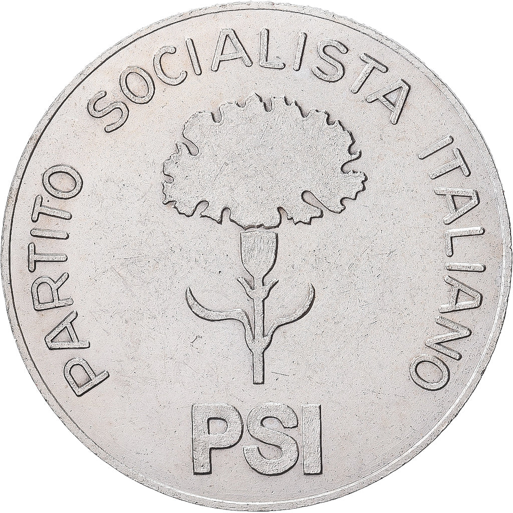 Italy, Medal, Partito Socialista, Filippo Turati, Silvered bronze, MS(63)