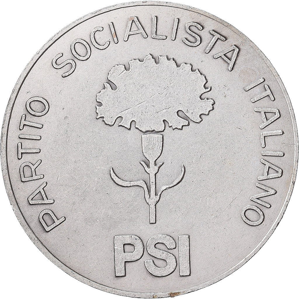 Italië, Medaille, Partito Socialista, Carlo e Nello Rosselli, Silvered bronze