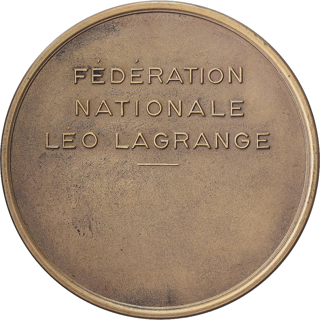 Francia, medaglia, Fédération Nationale Léo Lagrange, Bronzo, SPL-