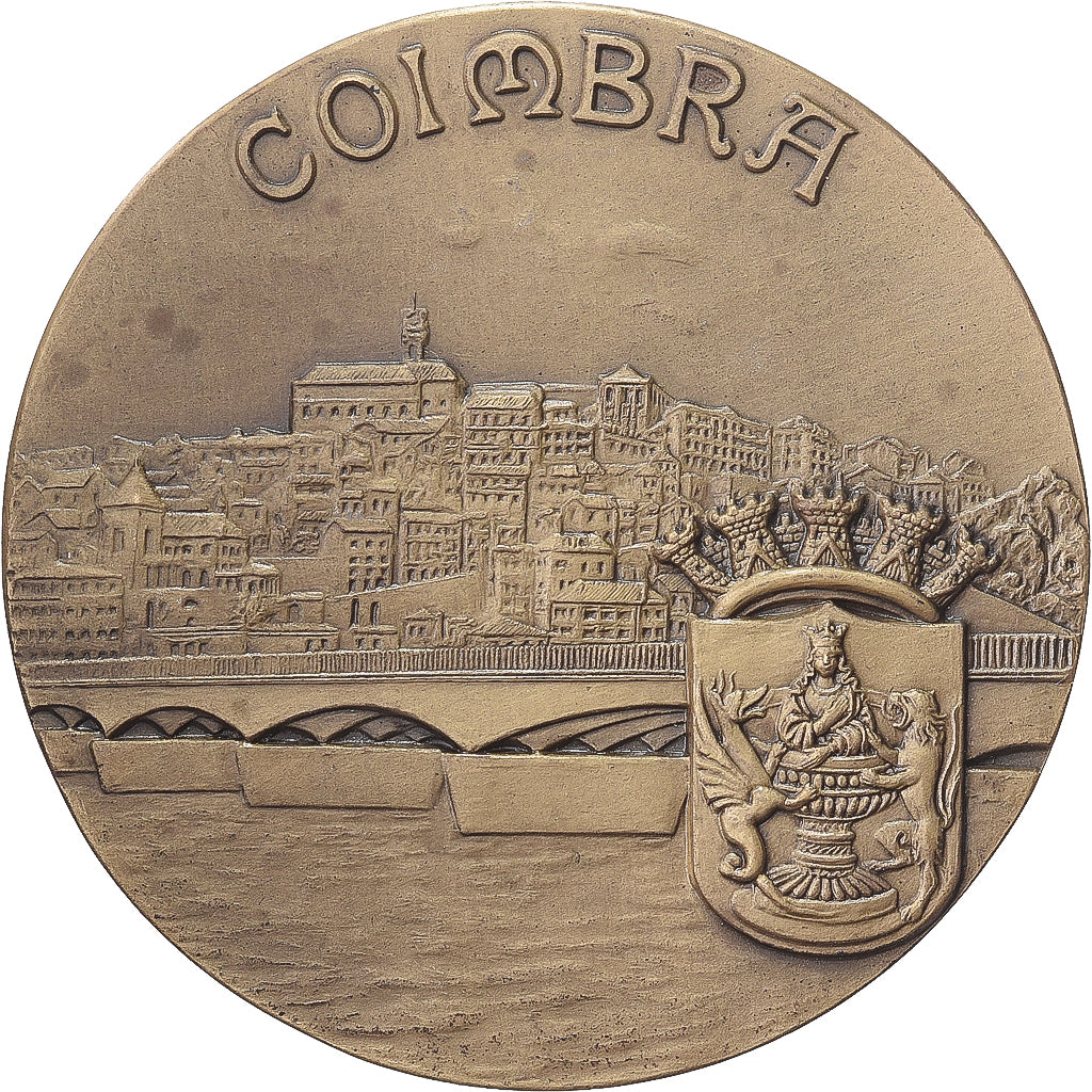 Portogallo, medaglia, Université de Coimbra, Bronzo, Cabral Antunes, SPL-