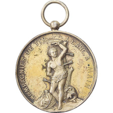 Frankrijk, Medaille, Tir à l'Arc, Société de Saint Sébastien, Bergues, 1877