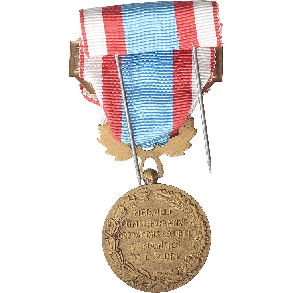 France, Opérations de Sécurité et Maintien de l'ordre, Algérie, WAR, Medal