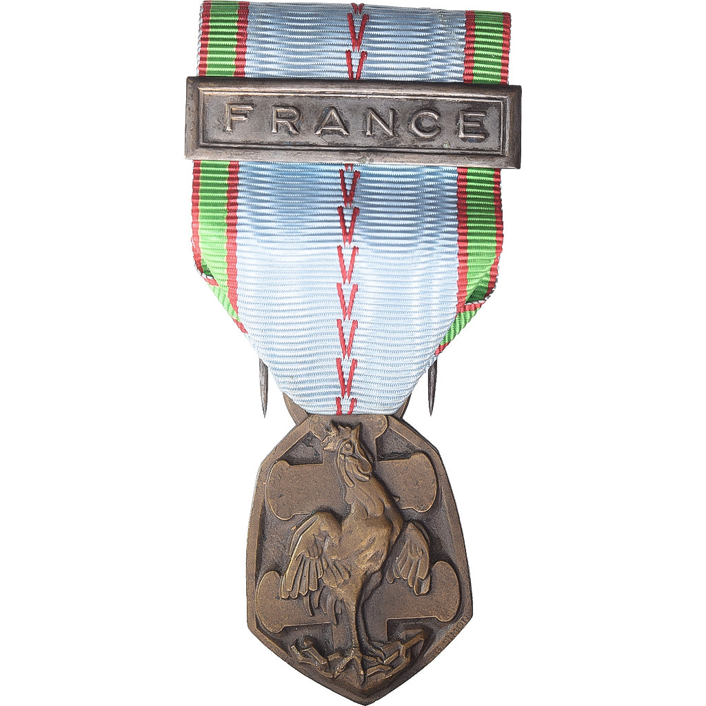 Francia, Libération de la France, WAR, medalla, 1939-1945, Excellent Quality
