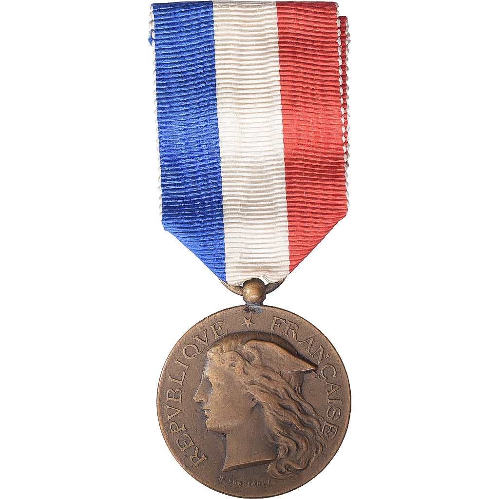 France, Ministère de l'Intérieur, Épidémies, Medal, Excellent Quality