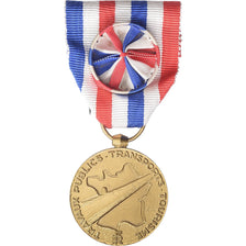 Frankreich, Honneur, Transports Routiers, Medaille, Excellent Quality, Gilt
