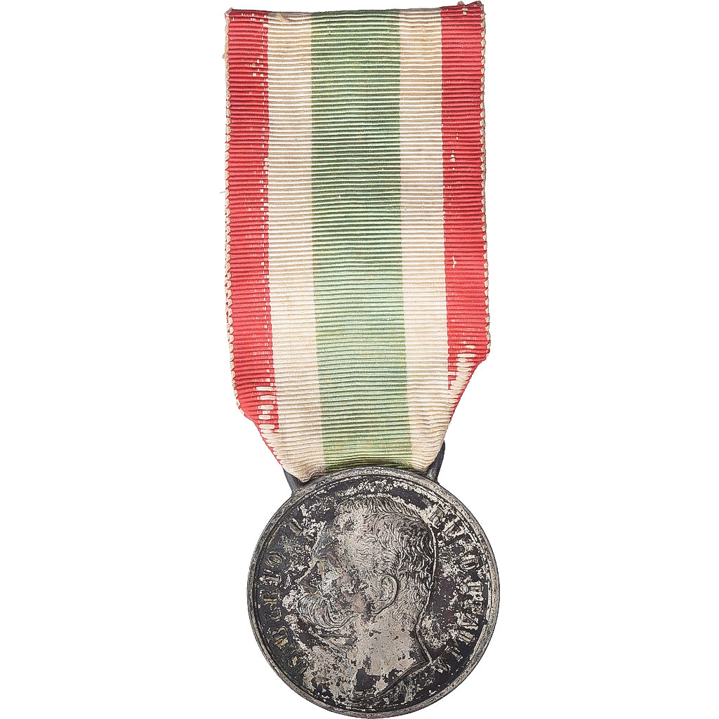 Italy, Unita d'Italia, Medal, 1870, UMBERTO I RE D'ITALIA, Very Good Quality