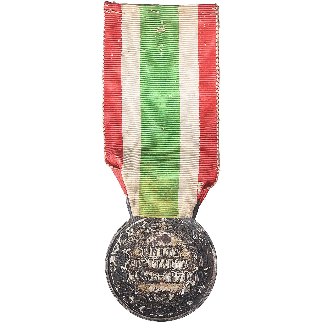 Italy, Unita d'Italia, Medal, 1870, UMBERTO I RE D'ITALIA, Very Good Quality