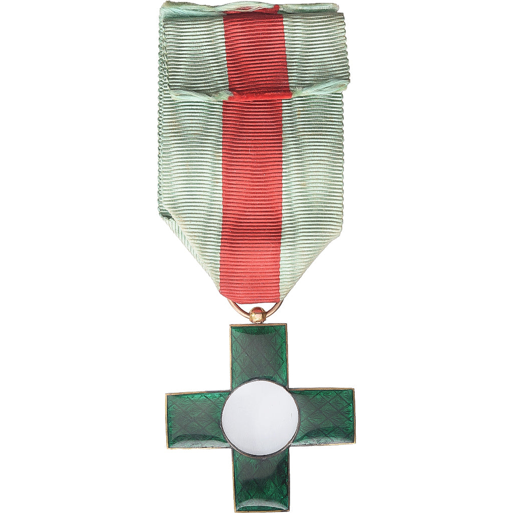 Italien, Croce di Cavaliere al Merito del Lavoro, Medaille, 1901, Vittorio