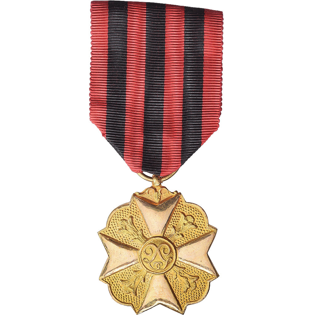 Belgium, Mérite Civique, Medal, Very Good Quality, Gilt Bronze, 35