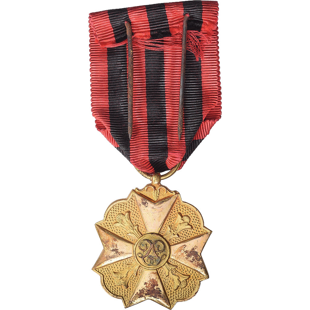 Belgium, Mérite Civique, Medal, Very Good Quality, Gilt Bronze, 35