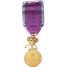 Belgien, Travail et Progrès, Medaille, Very Good Quality, Gilt Bronze, 31