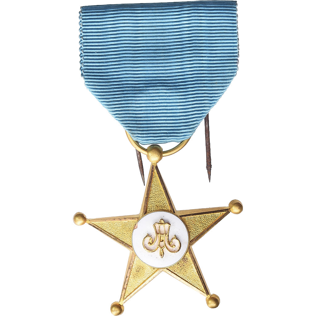 Belgian Congo, Etoile de Service, Medal, Excellent Quality, Gilt Bronze, 40