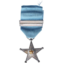 Belgian Congo, Etoile de Service, Medal, Excellent Quality, Silvered bronze, 42