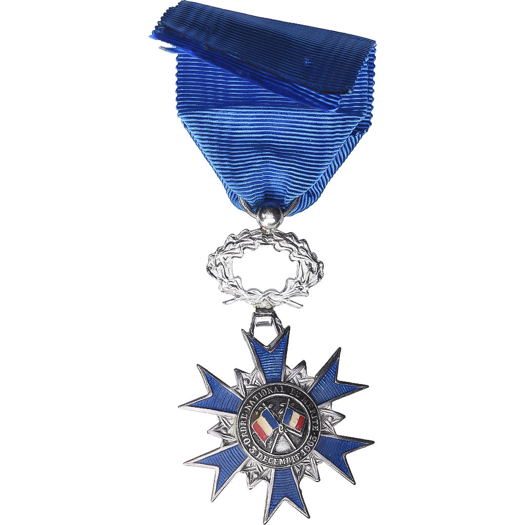 França, Ordre National du Mérite, medalha, Qualidade Excelente, Prata, 40