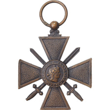 Frankrijk, Croix de Guerre, Medaille, 1914-1918, Heel goede staat, Bronzen, 38
