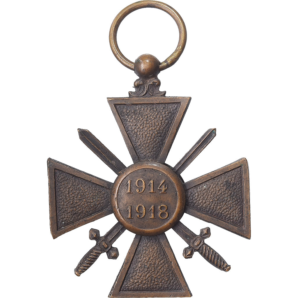 Frankrijk, Croix de Guerre, Medaille, 1914-1918, Heel goede staat, Bronzen, 38