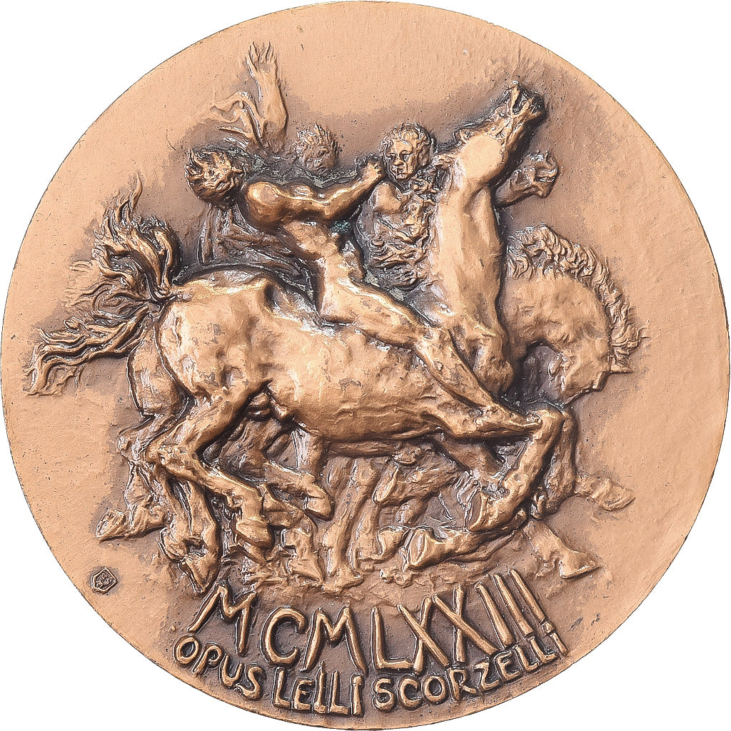 Vaticaanstad, Medaille, Paul VI, Anno XI, 1973, Bronzen, Scorzelli, UNC-