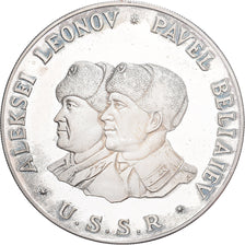 Russia, Medal, Aleksei Leonov, Pavel Beliaiev, 1965, Silver, AU(55-58)