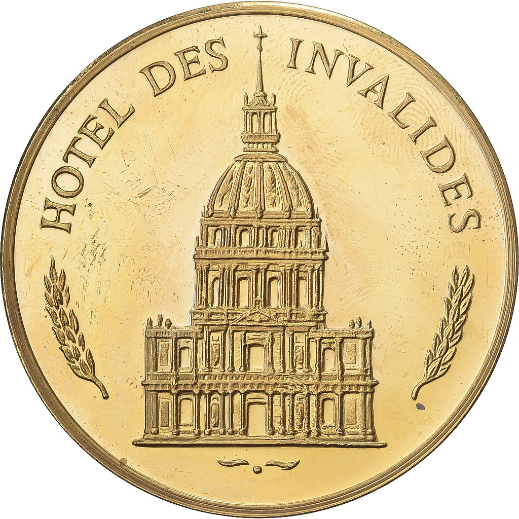 Francja, medal, Napoléon Ier, Hôtel des Invalides, Stop miedzi, AU(55-58)