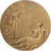 Frankrijk, Medaille, Compagnie Générale Transatlantique, Antilles, Bronzen