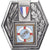 Francja, medal, Fédération Française de Modélisme Naval, Brąz posrebrzany