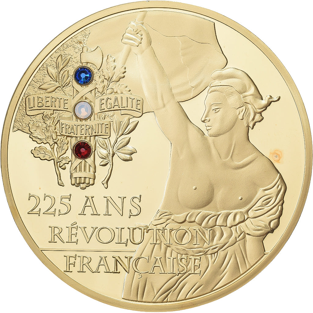 Francia, medaglia, 225 Ans de la Révolution Française, La Marseillaise, 2014