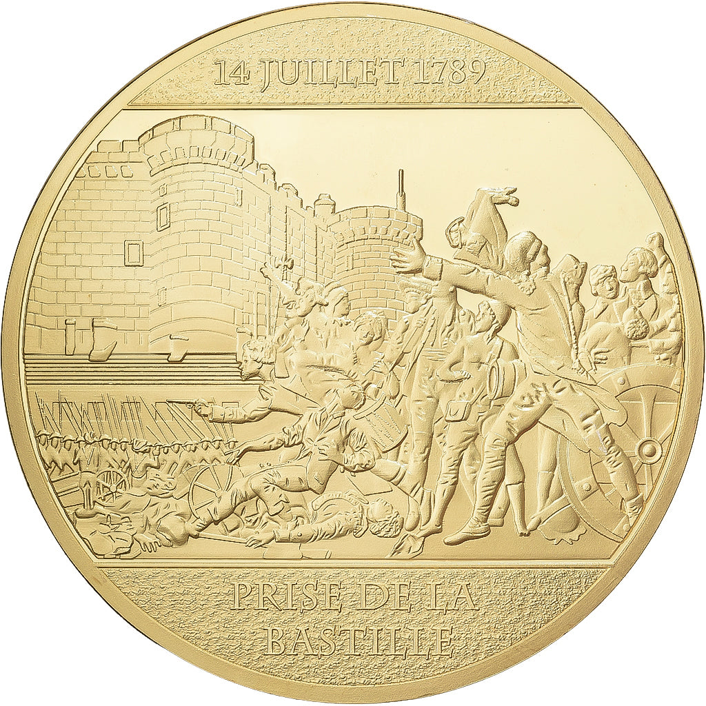France, Médaille, 225 Ans de la Révolution Française, Prise de la Bastille