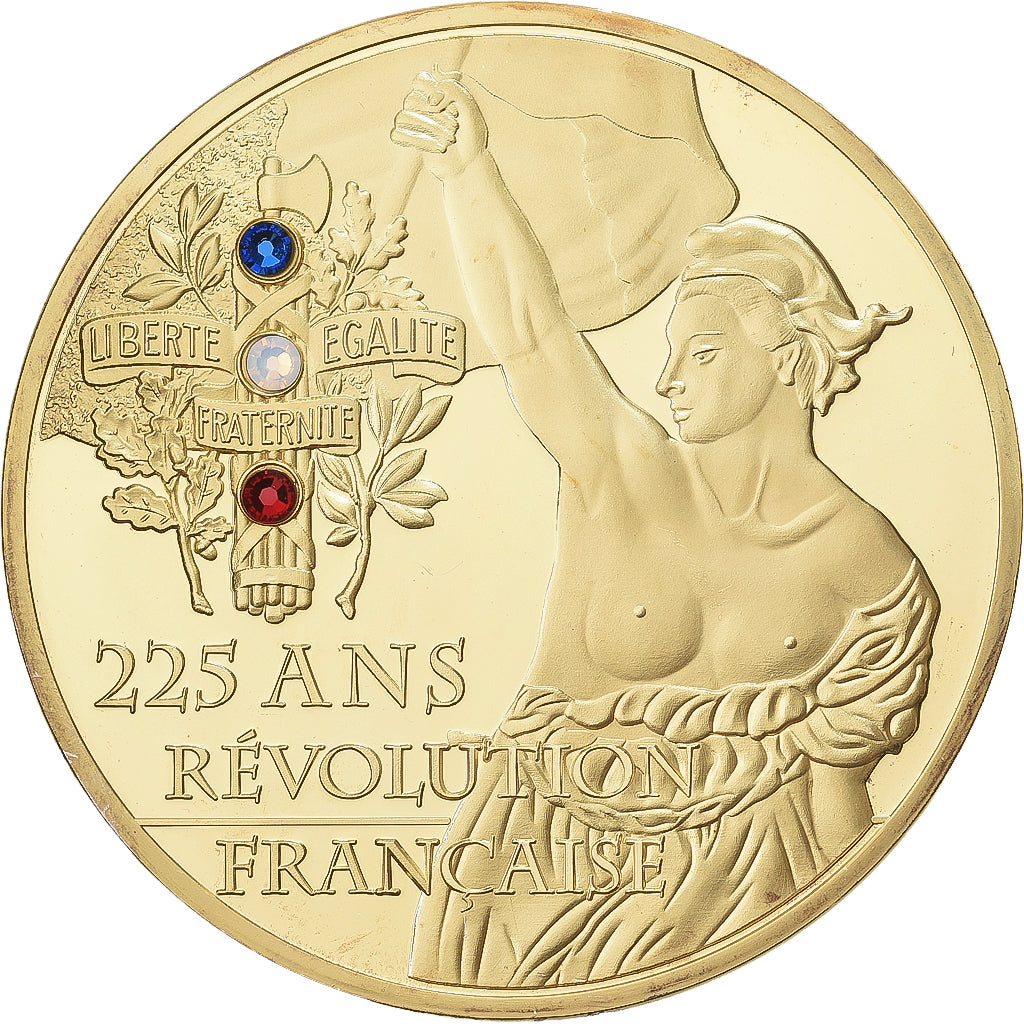 France, Médaille, 225 Ans de la Révolution Française, Prise de la Bastille