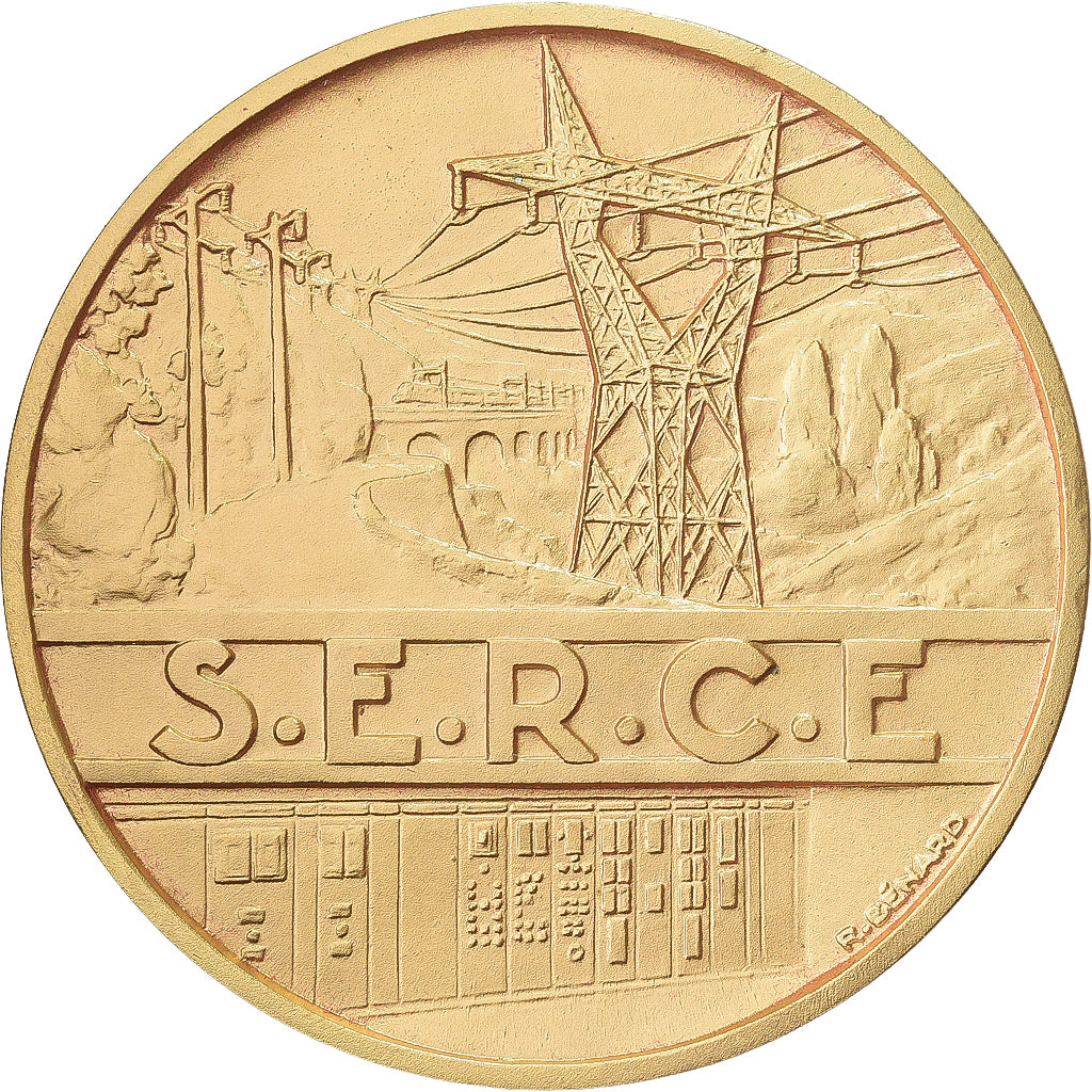 Francja, medal, SERCE, Syndicat des Entrepreneurs de Réseaux de Centrales