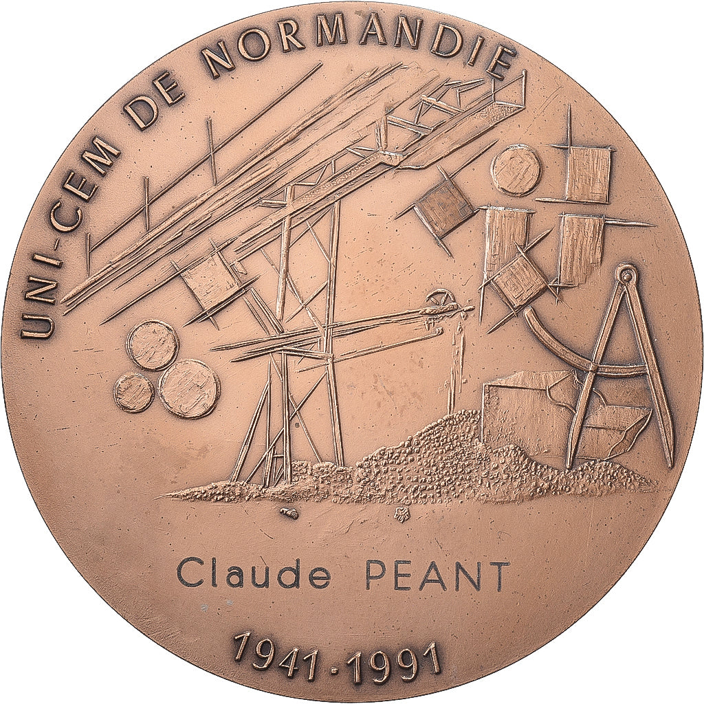 Francja, medal, Union Nationale des Industries de Carrières et Matériaux de