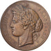 France, Medal, Exposition Universelle PARIS, 1878, Bronze, Oudiné, EF(40-45)