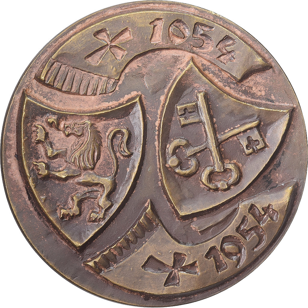 Vaticaanstad, Medaille, 900ème Anniversaire de la Mort de Leon IX, 1954