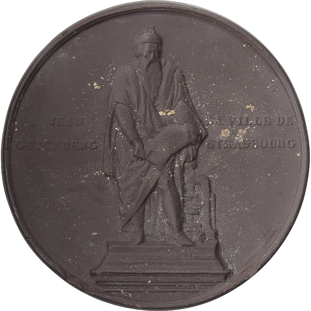 Francia, medaglia, Invention de l'Imprimerie, 4ème Fête Séculaire