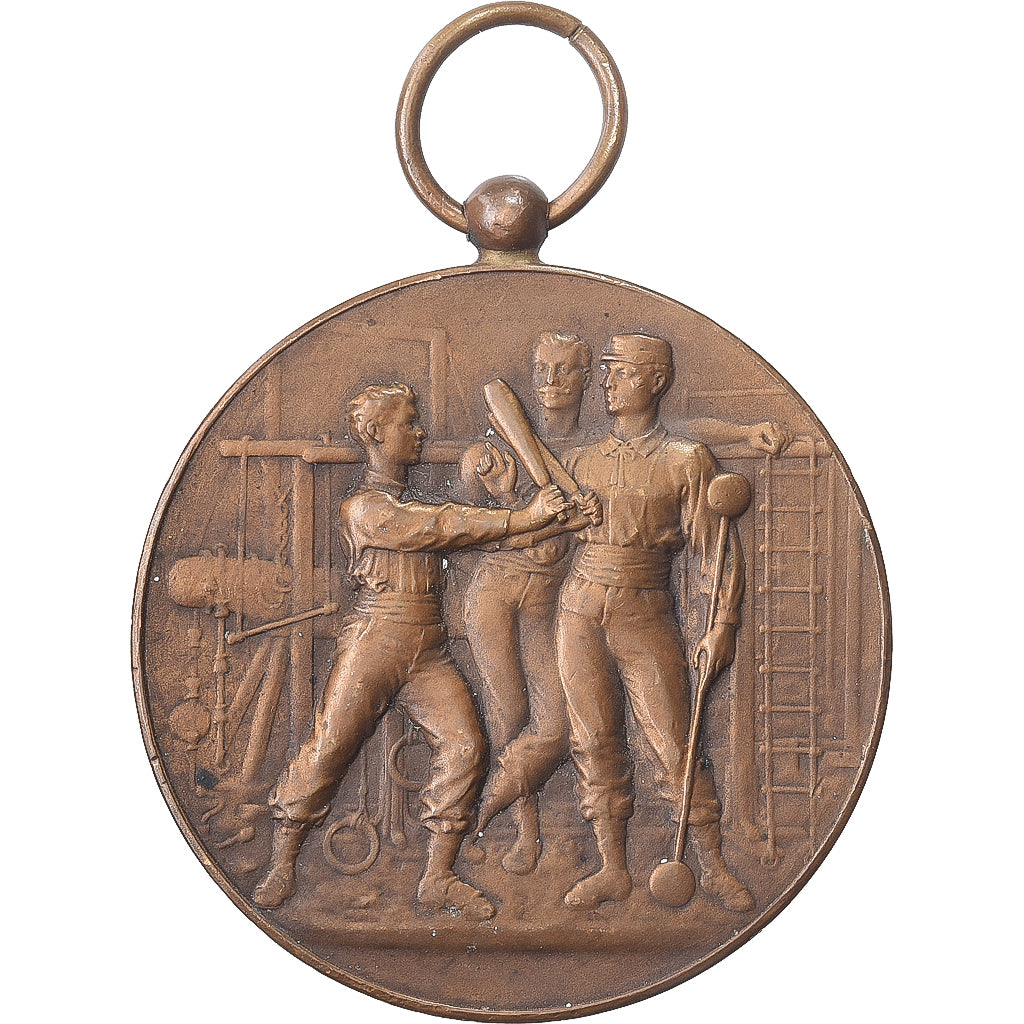 Frankrijk, Medaille, Gymnastique, Instruction Militaire, La Roche sur Yon, 1921