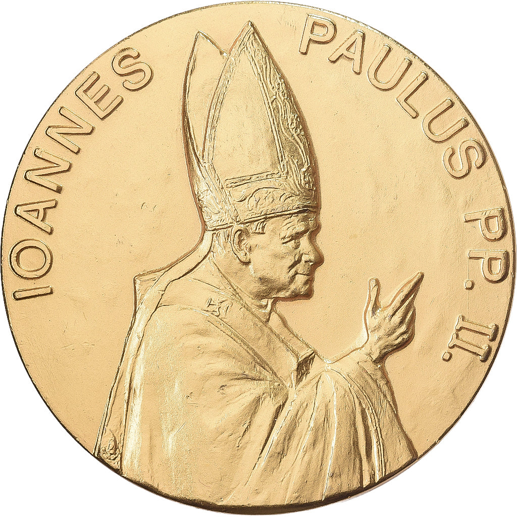 Vaticaanstad, Medaille, Jean-Paul II, 1996, Gilt Bronze, UNC-