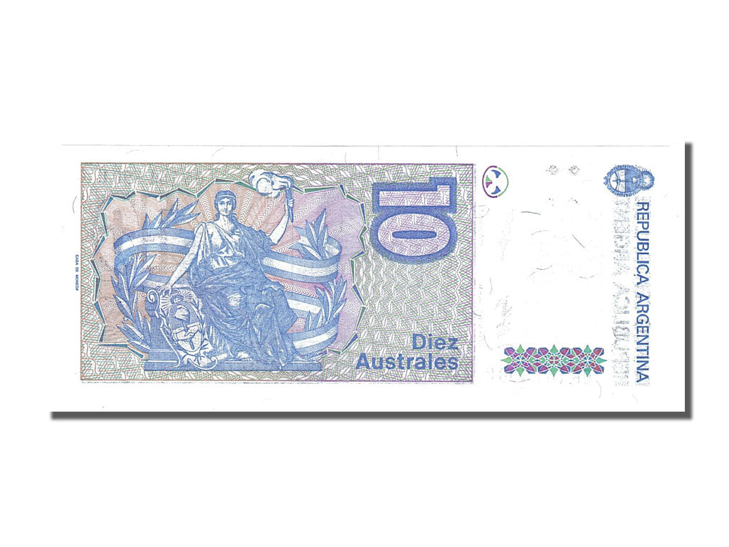 Banconote, Argentina, 10 Australes, 1985, FDS
