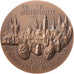Frankrijk, Medaille, Martin Luther, Augsburg, 1979, Bronzen, Lovy, UNC-
