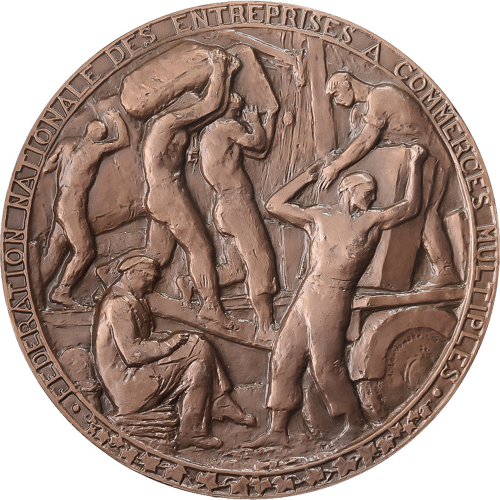 Frankrijk, Medaille, Fédération Nationale des Entreprises à Commerces