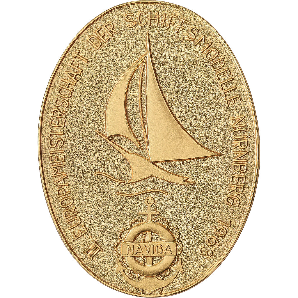Niemcy, medal, III Europameisterschaft der Schiffsmodelle, Nüremberg, 1963