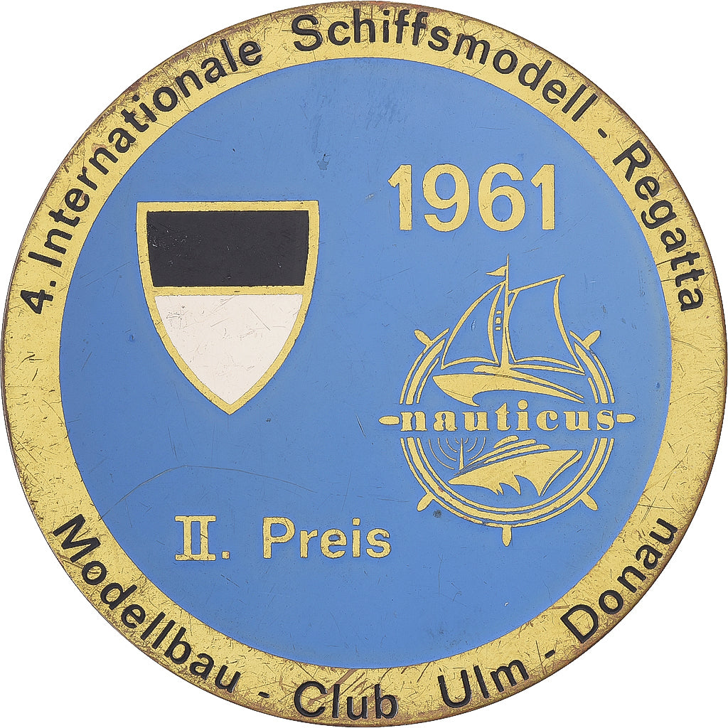 Niemcy, medal, Internationale Schiffsmodell Regatta, 1961, Métal, EF(40-45)