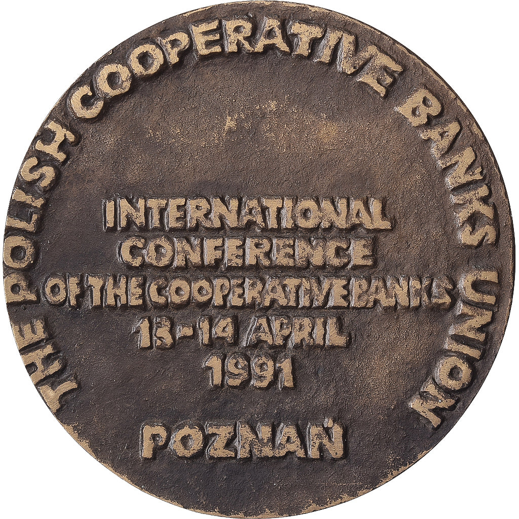 Polen, Medaille, International Conference of the Cooperative Banks, 1991