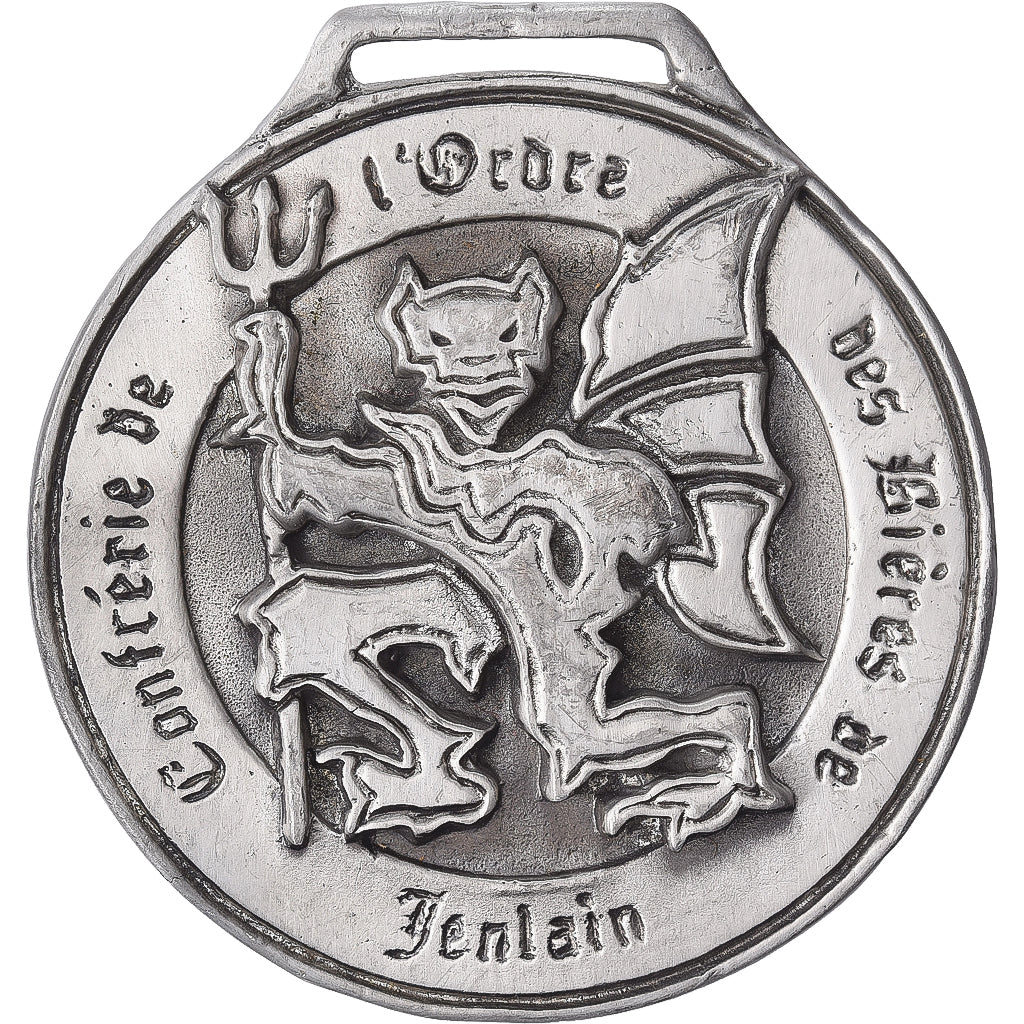 België, Medaille, Confrérie de l'Ordre des Bières  de Jeanlain, Blik, PR