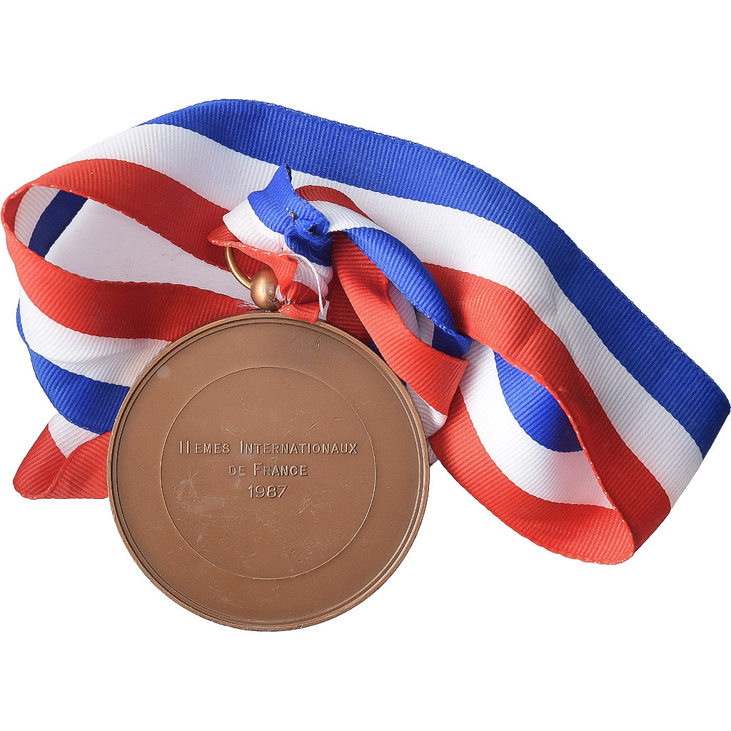 França, medalha, Ile de la Cité, IIèmes Internationaux de France, 1987